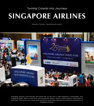 SINGAPORE AIRLINES TRAVEL FAIR